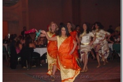 Assyrian Civic Club Dance Group performing at Thanksgiving Party 2005