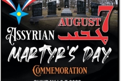 Assyrian Martyr's Day Commemoration 2022